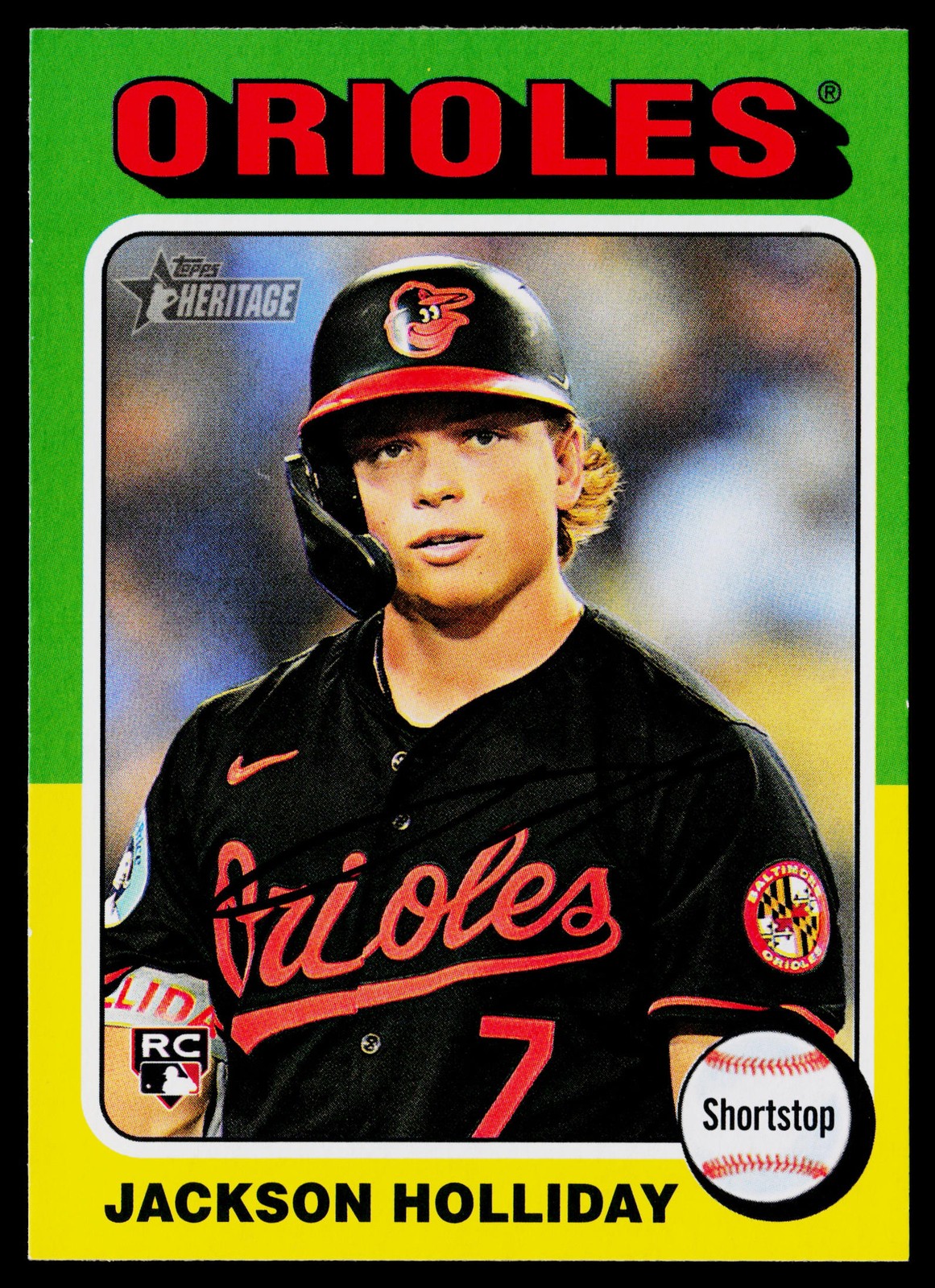 2024 Topps Heritage #692 Jackson Holliday