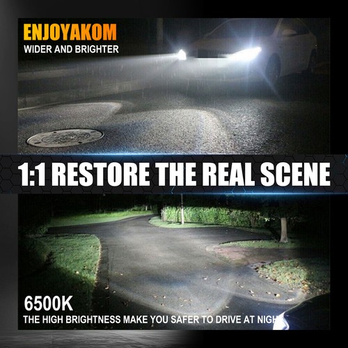 For Toyota RAV4 1998-2012 4x Car Front LED Headlight High Low Beam Bulb 6500K - Picture 11 of 11