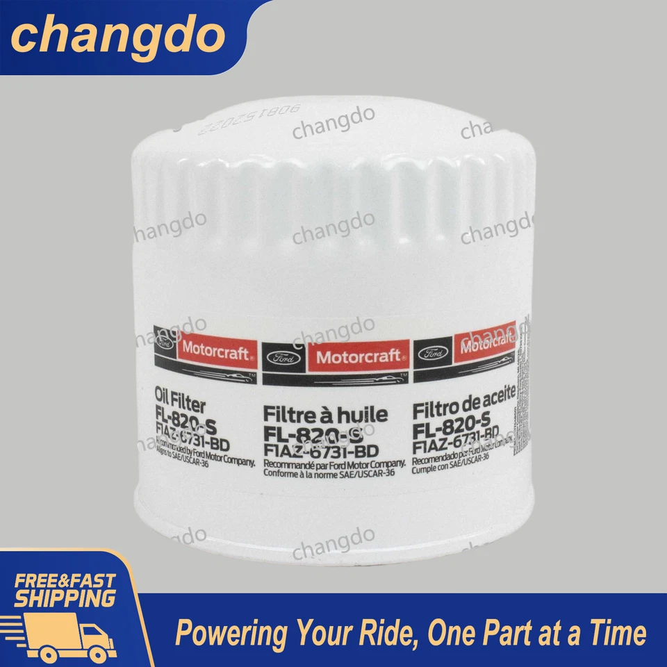 NEW Motorcraft FL820S Oil Filters Case of 12 Bulk Pack FL820SB12 FL820S OEM US - Image 4 of 4