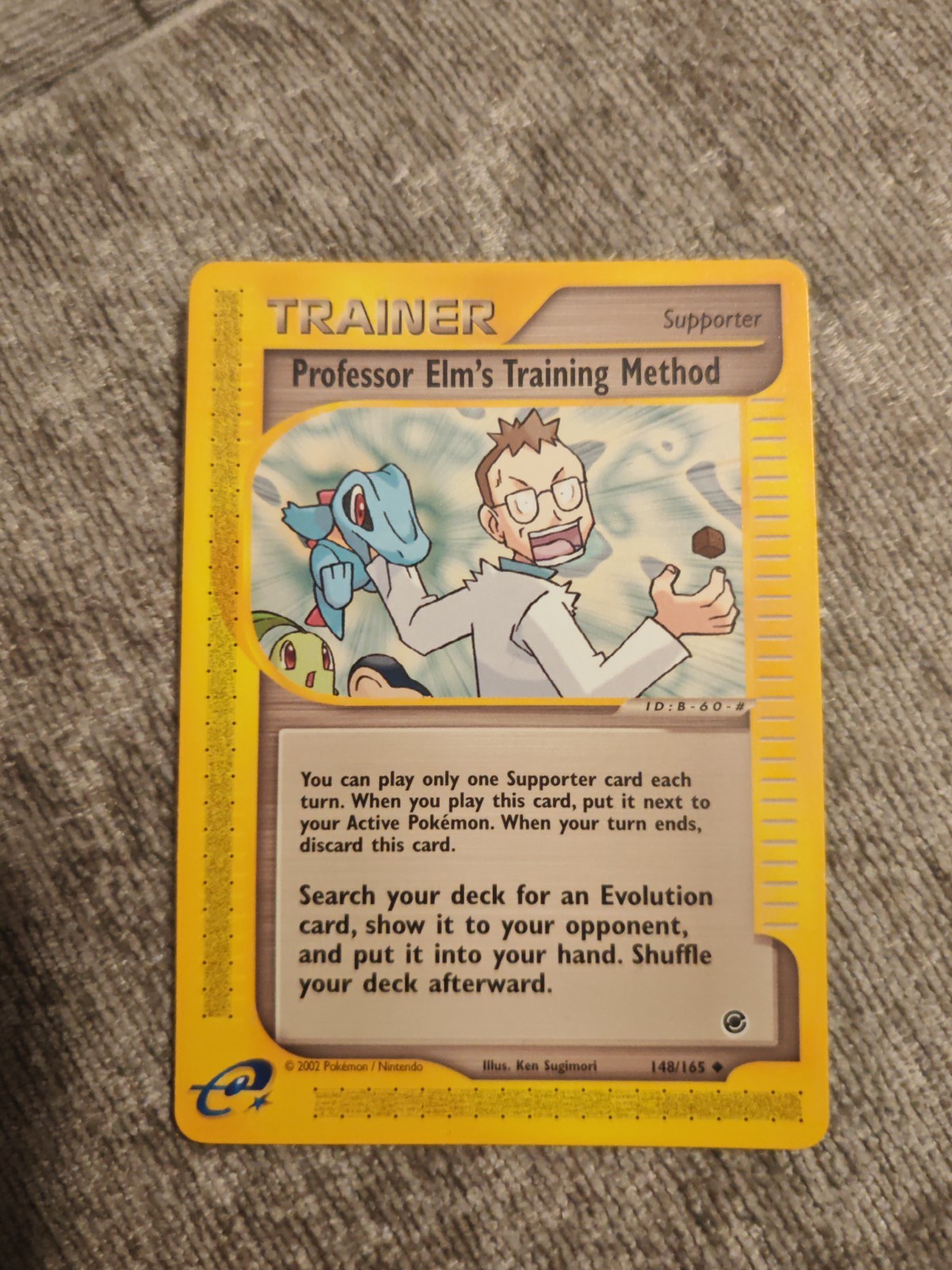 Pokémon TCG Professor Elm's Training Method Expedition 148/165 Regular Near Mint