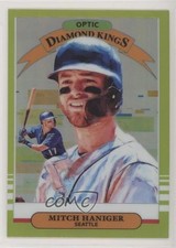 2019 Panini Donruss Optic Diamond Kings Lime Green Prizm Mitch Haniger #13 qn6