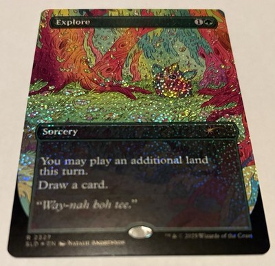   Explore (CONFETTI   Foil) Furby DOO-AY NOO-LAH Secret Lair MTG  