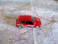 RENAULT Clio Nogaro Circuit Paul Armagnac rouge Ancienne SOLIDO  1/43