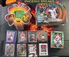Super Bundle Jaden Daniels Collectors Tins & Hits & Patch! Washington Commanders
