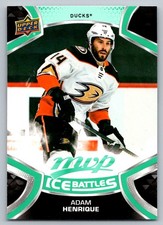 2021 UD MVP Ice Battles  Adam Henrique 164