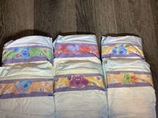 Vintage 2009 Luvs Diapers Size 3 Blues Clues Set Of 6 Diaper New