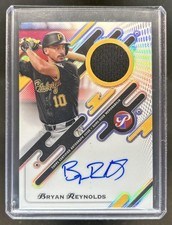 2025 Topps Pristine Bryan Reynolds Pieces Jersey Auto #PPAR-BRE Pirates