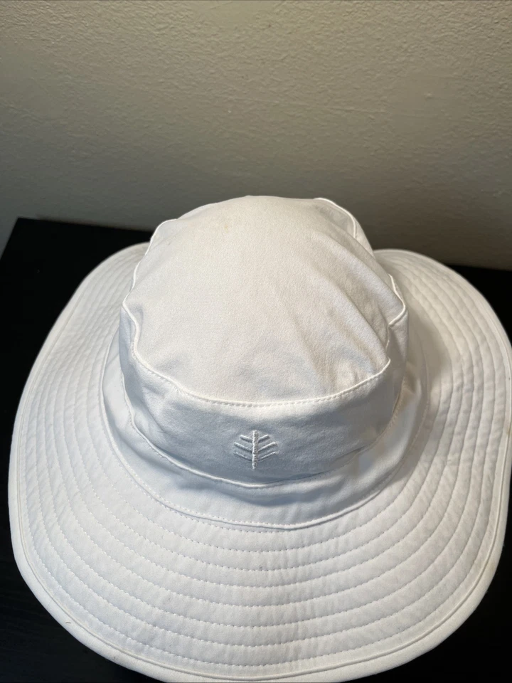 Sombrero Cubo Coolibar Blanco S/M Buen Estado Foto 4 de 4