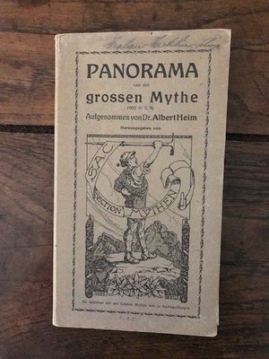 Panorama von der grossen Mythe 1903m, ü. M., aufgenommen von Dr. Albert Heim, He