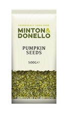 Minton & Donello Pumpkin Seeds 6 x 500g 6.62 per kilo