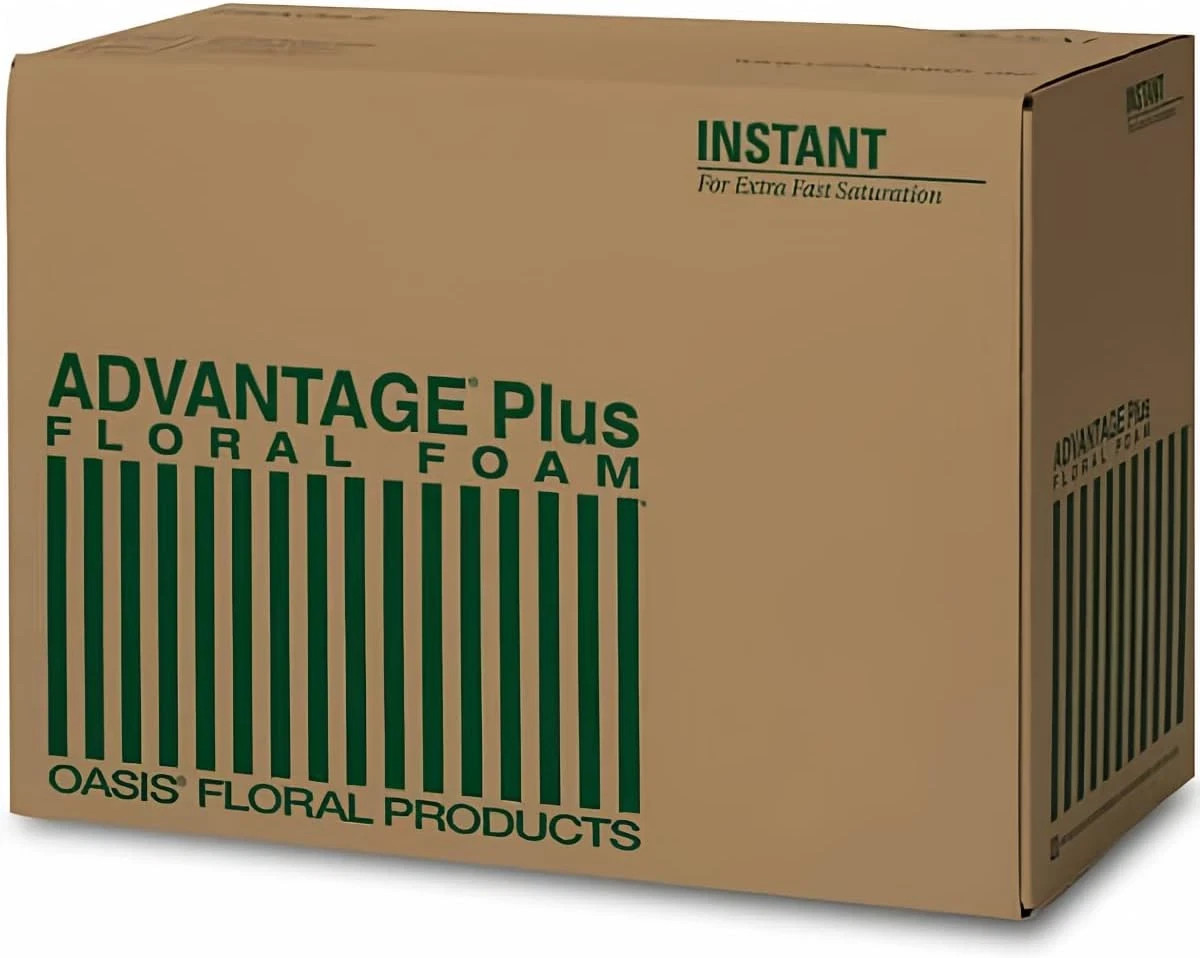 Oasis Advantage plus Floral Foam Blocks, Bulk 48 Pieces - Flower Arrangement Sup