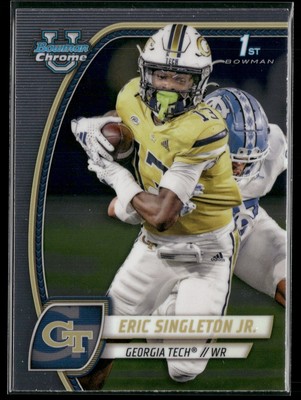 2024 Bowman University Chrome #71 Eric Singleton Jr.