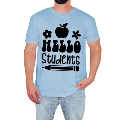 Hallo Schüler Herren T-Shirt Spaß Lehrer Wertschätzung lustig Geschenk für Ihn