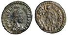 HIGH QUALITY Valentinian II Roman Coin w COA Detail & Strike CERTIFIED Angel Vic — photo 3
