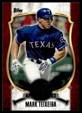2015 Topps Update First Home Run Mark Teixeira Texas Rangers #FHR-25