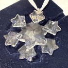 SWAROVSKI Crystal Little Snowflake Ornament 2010 Christmas - NEW ORIGINAL BOX