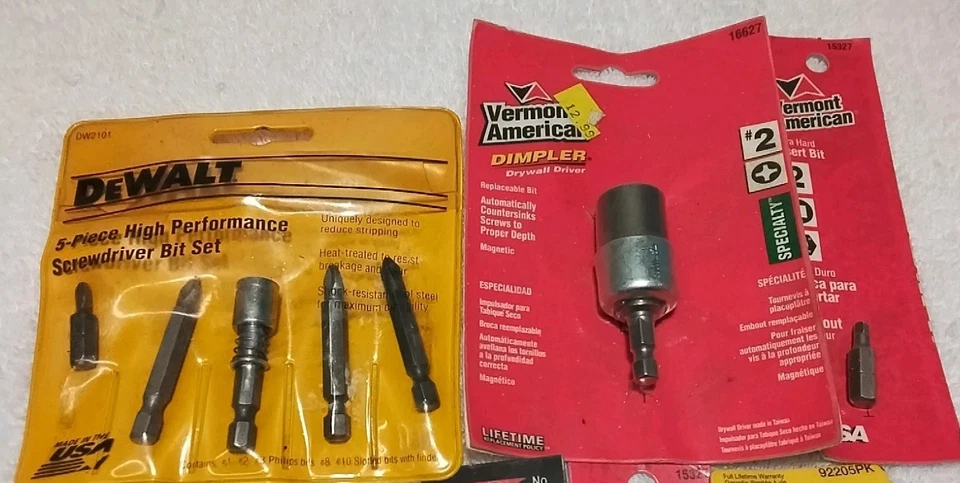 14PC ASSORTED 1/4" HEX DRIVER BIT SET "NEW OPEN BOX " - Image 2 of 3