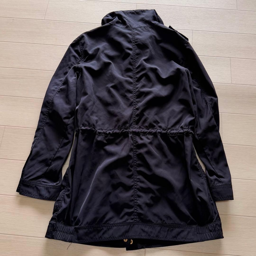 MICHAEL KORS Navy Blue Lightweight Jacket Women M Excellent Gold Buttons thumbnail 4