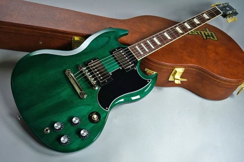 Gibson SG Standard 61 Stop Bar TT Translucent Teal