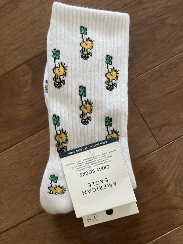 American Eagle Woodstock St. Patrick’s Day Crew Socks NWT