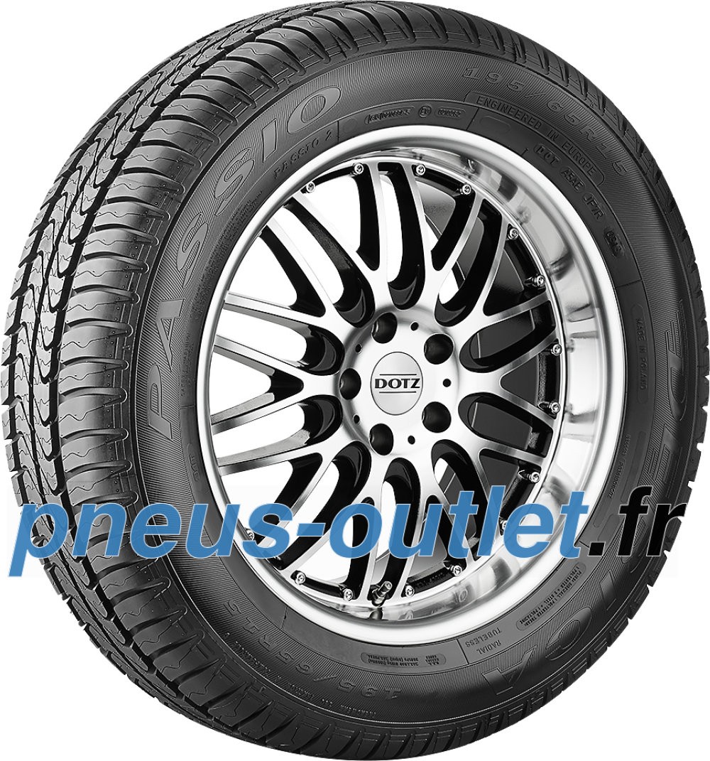 Pneu Debica Passio 2 155/65 R14 75T conçu pour une conduite stable