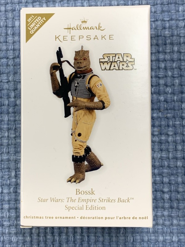 Hallmark Keepsake 2011 Bossk Star Wars Ornament Special Edition-NIB