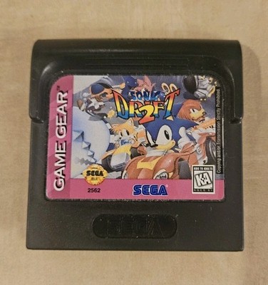 Sonic Drift 2 Sega Game Gear Authentic Tested & Cleaned Cart Only Used Works