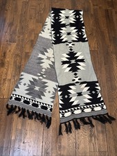 Native Northwest 100 Viscose 36" X 28" Vintage Large Lightweight Wrap Scarf