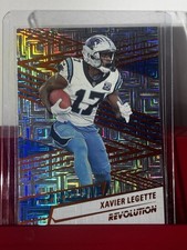 Panini 2025 Revolution Xavier Legette #70 Levels Red Cosmo /299 Panthers