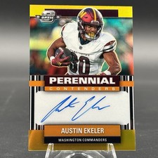 2024 Panini Contenders Optic Austin Ekeler Gold /10 In Card Auto PC-AER