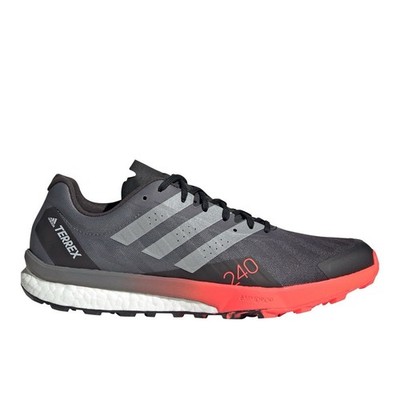 Men s  9 - Adidas Terrex Speed Ultra Trail Black Red HR1119