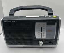 Vintage Emerson AM / FM Weather Band Radio Digital Clock RP 6251 READ