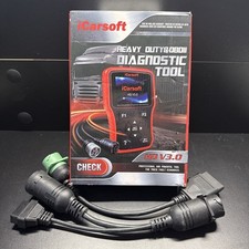 iCarsoft HD V3.0 Heavy Duty Diesel Truck Diagnostic Scanner Reader W/ Cables #4