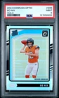 2024 Panini Donruss Optic #209 Bo Nix Holo PSA 9