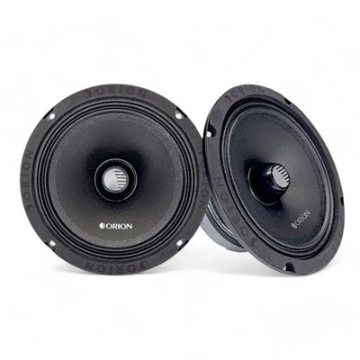 Orion CM652 6.5'' 250W RMS Midrange Speakers 2-Ohm (Pair)