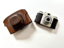 Vintage Kodak Pony 135 Model C 35mm Film Camera w/Anaston 44mm f3.5 Lens Case