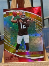 🔥 2025 Absolute 🏈 SHEDEUR SANDERS GOLD Stars Rookie Card /325 & SHOCK PRIZM's