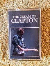 Eric Clapton, The Cream Of Clapton, Cassette, 1995 Greatest Hits Classic Rock