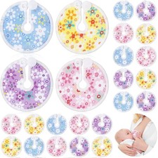 32 Pieces G Tube Button Covers G Pad Holder Cotton Pads for Feeding...