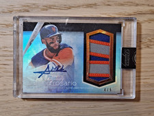 2018 Topps Dynasty Amed Rosario RC Rookie Patch Auto 4/5 SEALED New York🔥RARE🔥