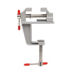 UK Mini Bench Vice Clamp 3.5" Aluminium Jewelers Hobby Table Flat Pliers Tool