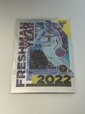 Christian Braun 2022-23 Panini Flux #15 Rookie Freshman Year Silver Prizm RC