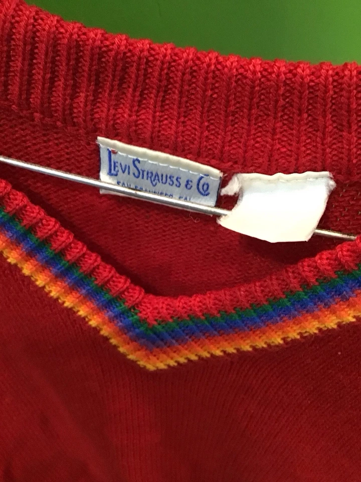 Винтажный свитер Levi Strauss & Co 1970-е - Изображение 2 из 4