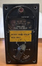 RARE, Authentic WWII U.S. Boeing B-17 “Flying Fortress” Fuel Quality Indicator