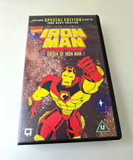 Origin of Iron Man - Special Edition VHS Video 1996 - Marvel Fox Kids Animated