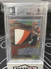 2020 Select Prime Selections Material Signature Joe Burrow Prizm Tie Dye /25 #1