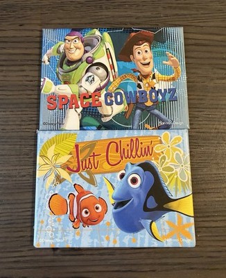 Disney Fridge Magnet Set (2) Toy Story (Buzz/Woody), Finding Nemo (Nemo/Dory)