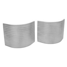 2Pcs Pontoon Corner Cap Protective Sturdy High Strength Aluminum Boat Deck