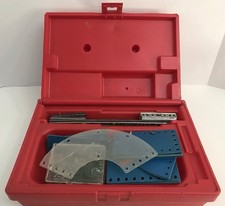 A.C. Gilbert Erector Parts With Red Plastic Case Vintage 1970s F READ 