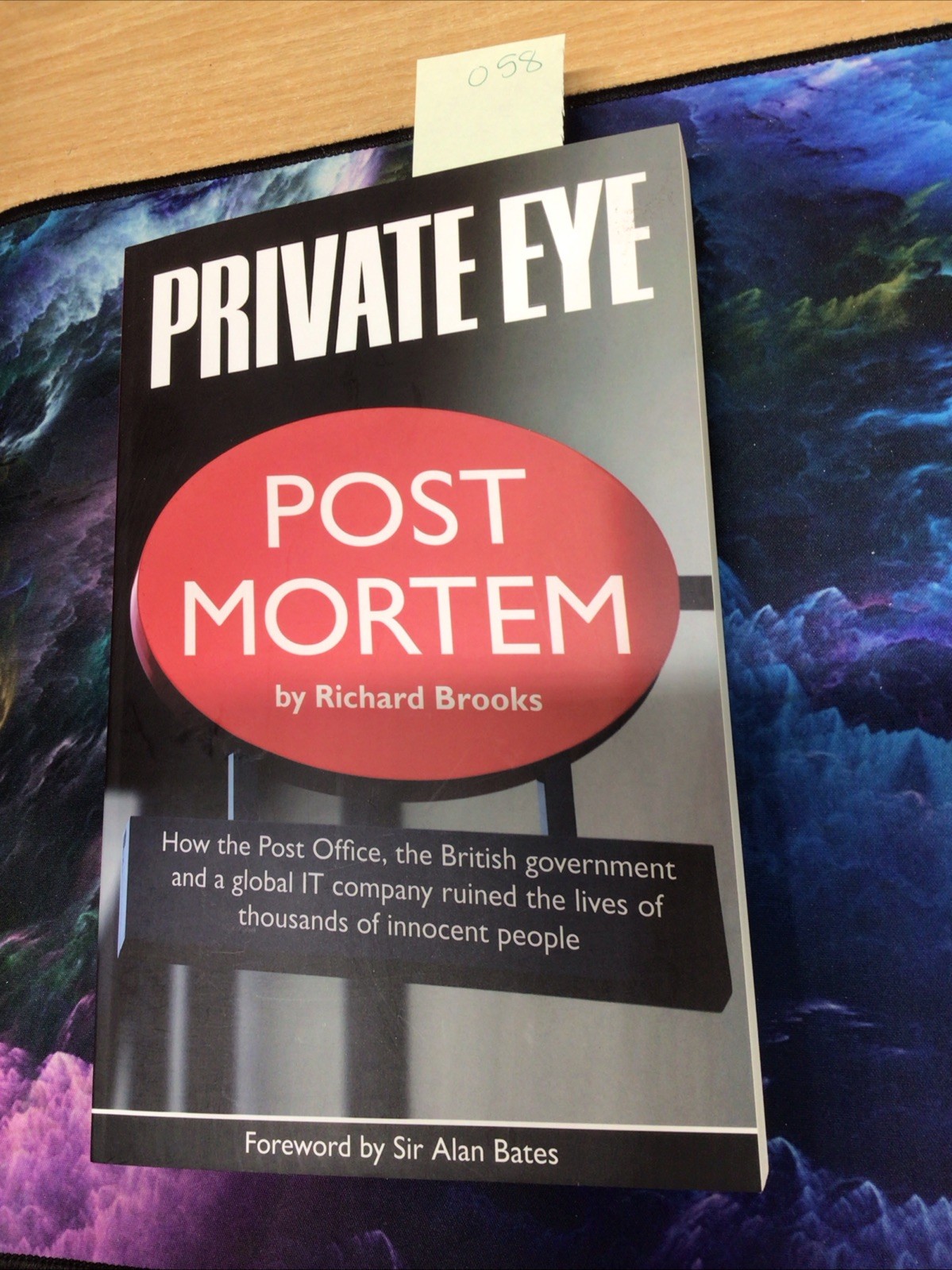 Private Eye Post Mortem by Richard Brooks (Paperback Book)
